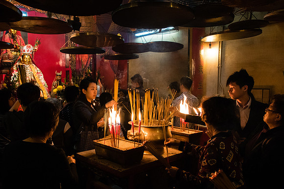 Man Mo Temple, Hong Kong
