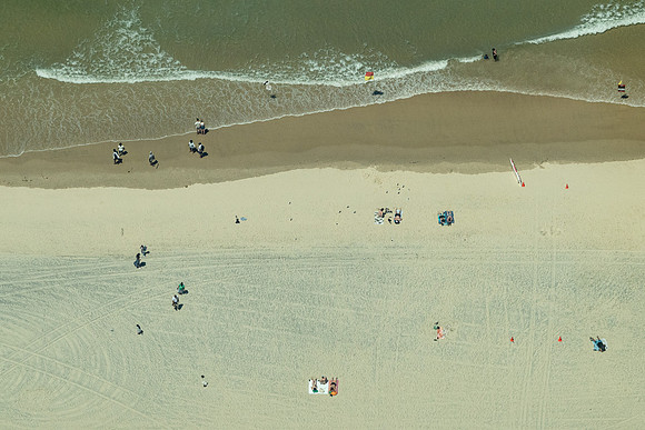 Gold Coast beach from above